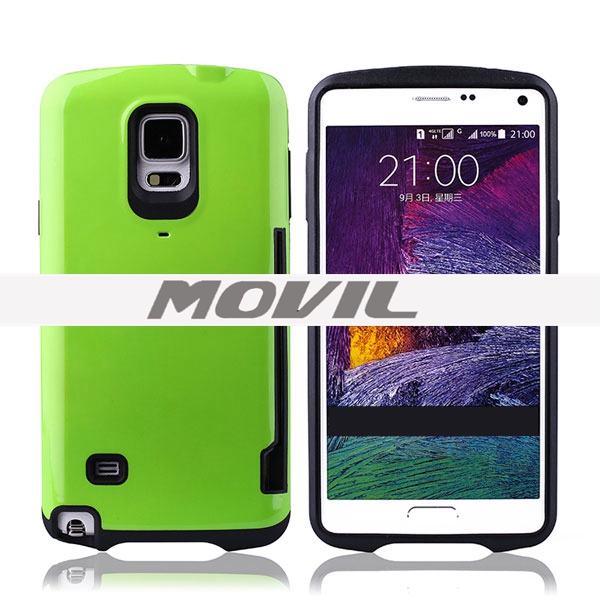 NP-1896  tpu pc  Funda para Samsung Note 4-13